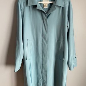 Light Blue L.L. Bean Peacoat/trench coat